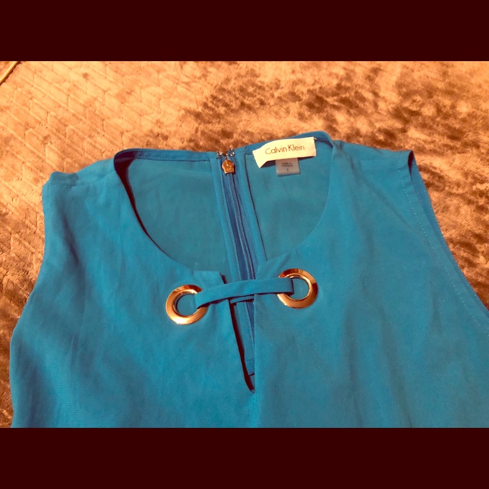 Teal color Calvin Klein Blouse sz S